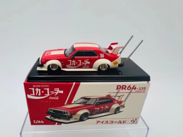 POP RACE 1:64 SKYLINE KAIDO BOSOZOKU COCA COLA