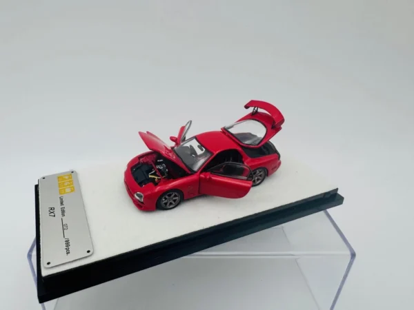 PGM 1:64 MAZDA RX7 RED