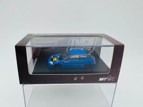 MOTORHELIX 1:64 HONDA CIVIC FK9 BLUE