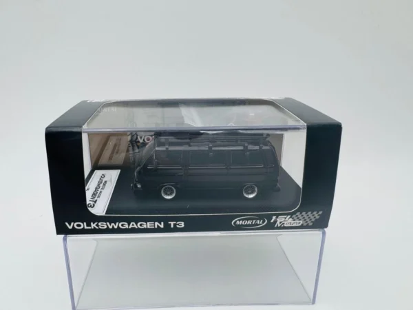 MORTAL 1:64 VW T3 LOWSIDE BBS BLACK - Imagen 2