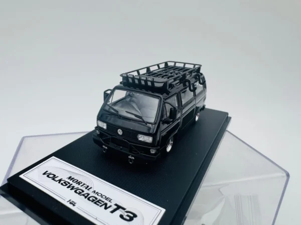 MORTAL 1:64 VW T3 LOWSIDE BBS BLACK - Imagen 3