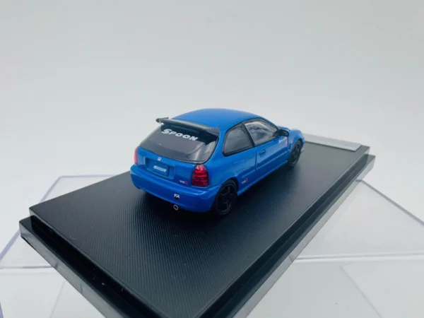 MOTORHELIX 1:64 HONDA CIVIC FK9 BLUE - Imagen 4