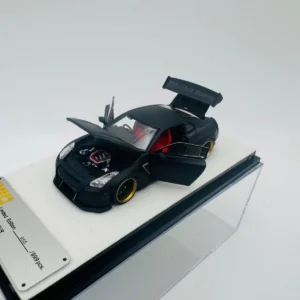 PGM 1:64 NISSAN ROCKET BUNNY R35 MATTE BLACK
