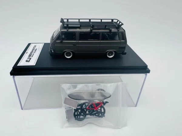 MORTAL 1:64 VW T3 LOWSIDE BBS MATTE GRAY