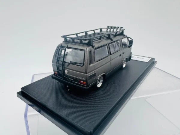 MORTAL 1:64 VW T3 LOWSIDE BBS MATTE GRAY - Imagen 4