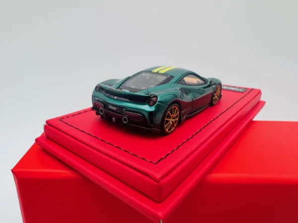 ROTATING WHEEL 1:64 FERRARI 488 PISTA GREEN – Bild 4