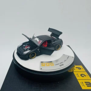 PGM 1:64 NISSAN ROCKET BUNNY R35 MATTE BLACK LUXURY