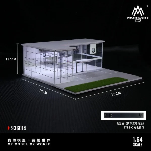 MOREART 1:64 DIORAMA BMW - Imagen 5