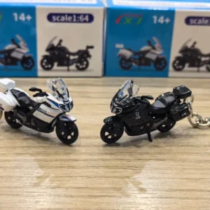 LLAVERO BMW POLICE KEYCHAIN BLACK