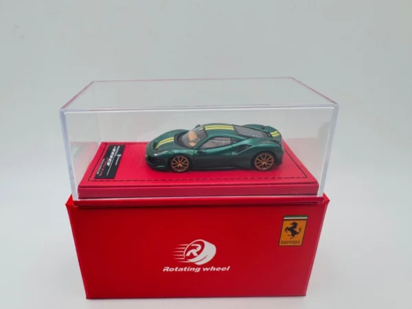 ROTATING WHEEL 1:64 FERRARI 488 PISTA GREEN – Bild 7