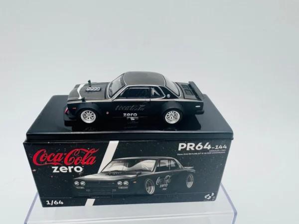 POP RACE 1:64 NISSAN SKYLINE GTR V8 DRIF COCA COLA