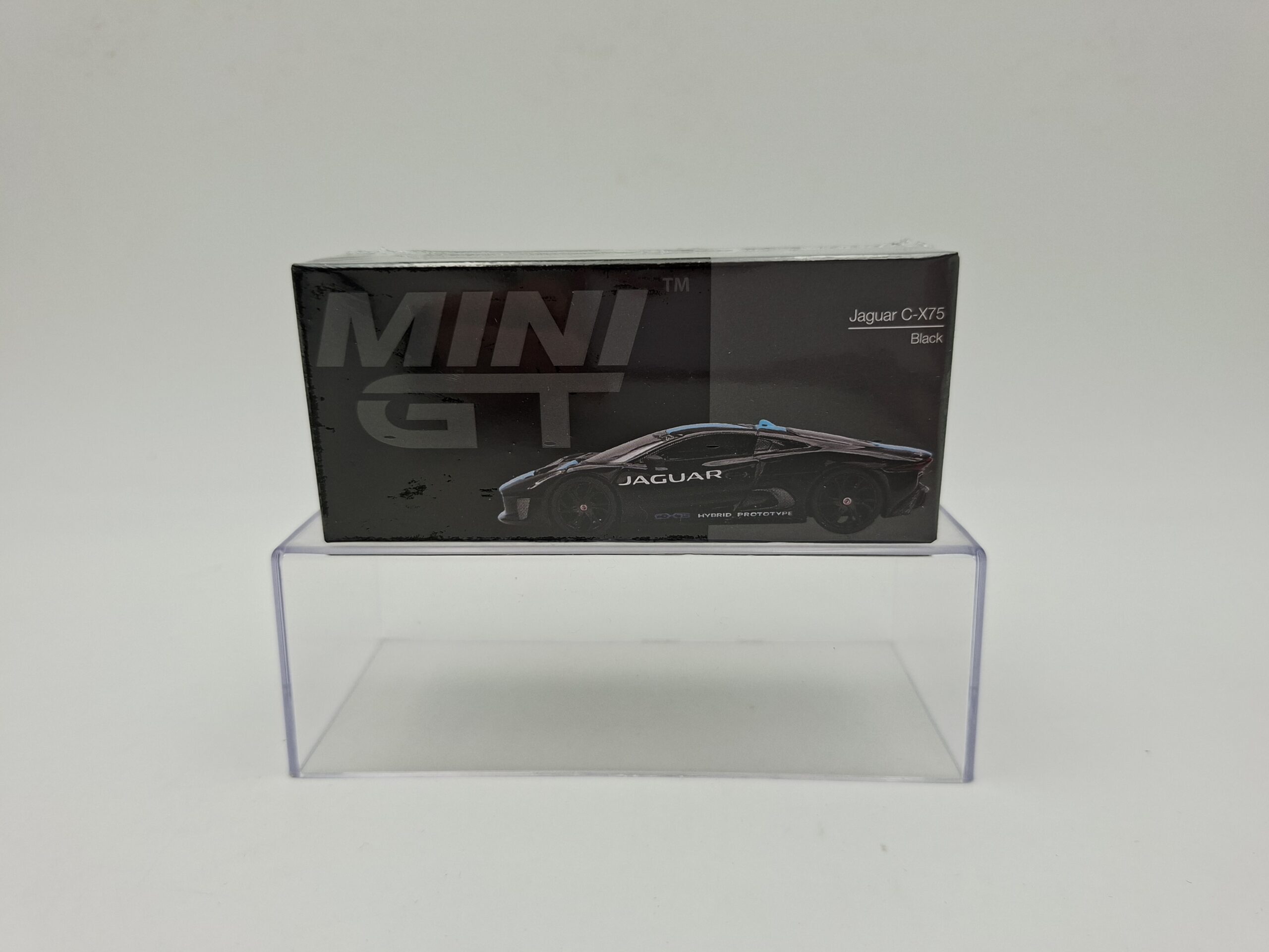 MINI GT 1:64 JAGUAR C-X75 BLACK NOVEDAD