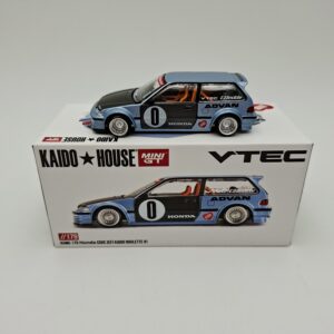 MINI GT 1:64 HONDA CIVIC EF KAIDO ROULETTE V1 NOVEDAD