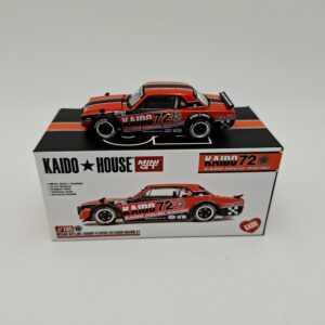 MINI GT 1:64 NISSAN SKYLINE 2000GT R KPGC 10 KAIDO RACING V1 NOVEDAD