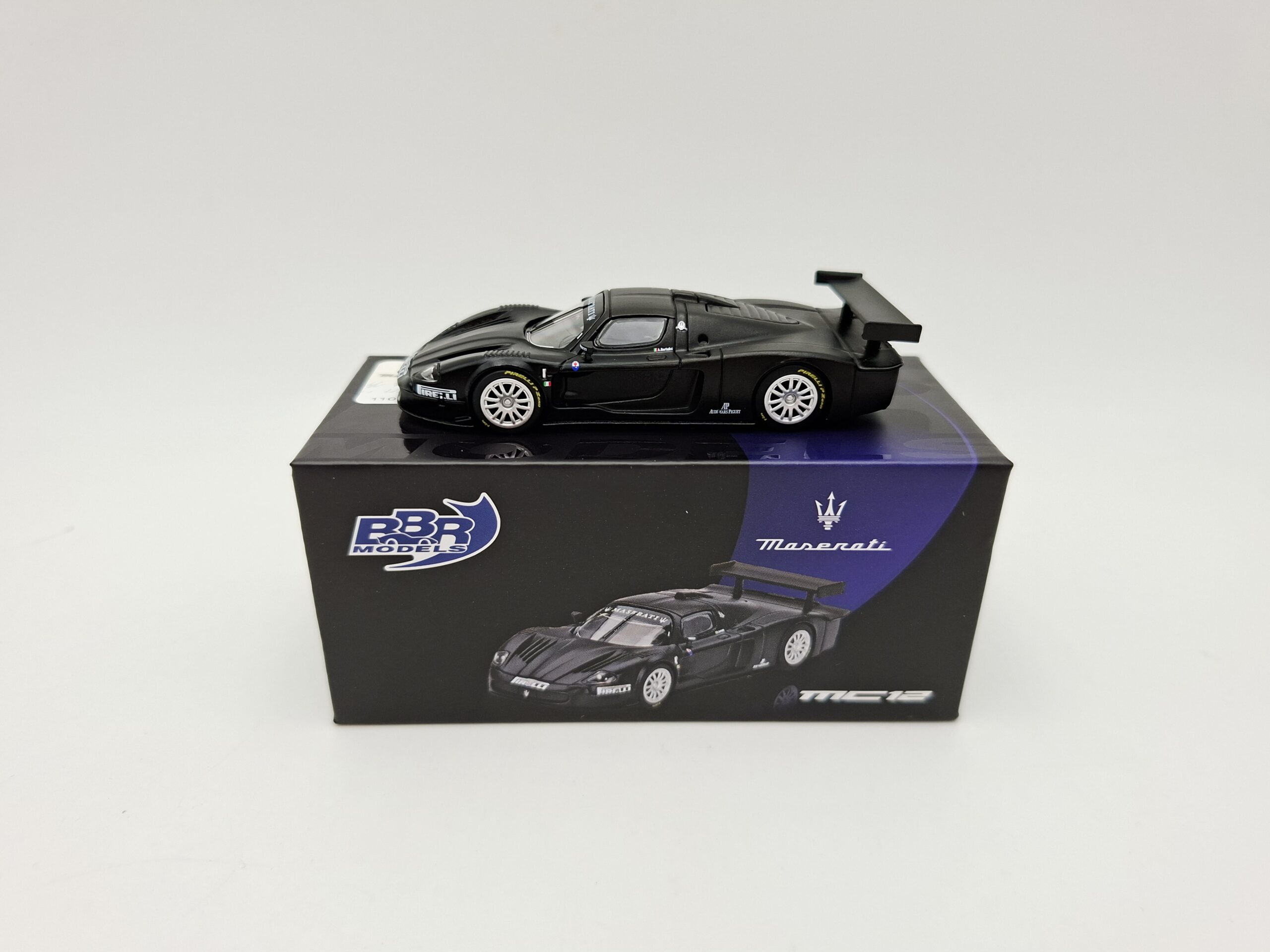 BBR 1:64 MASERATI MC12 COMPETIZIONE TEST FIORANO 2004 NOVEDAD