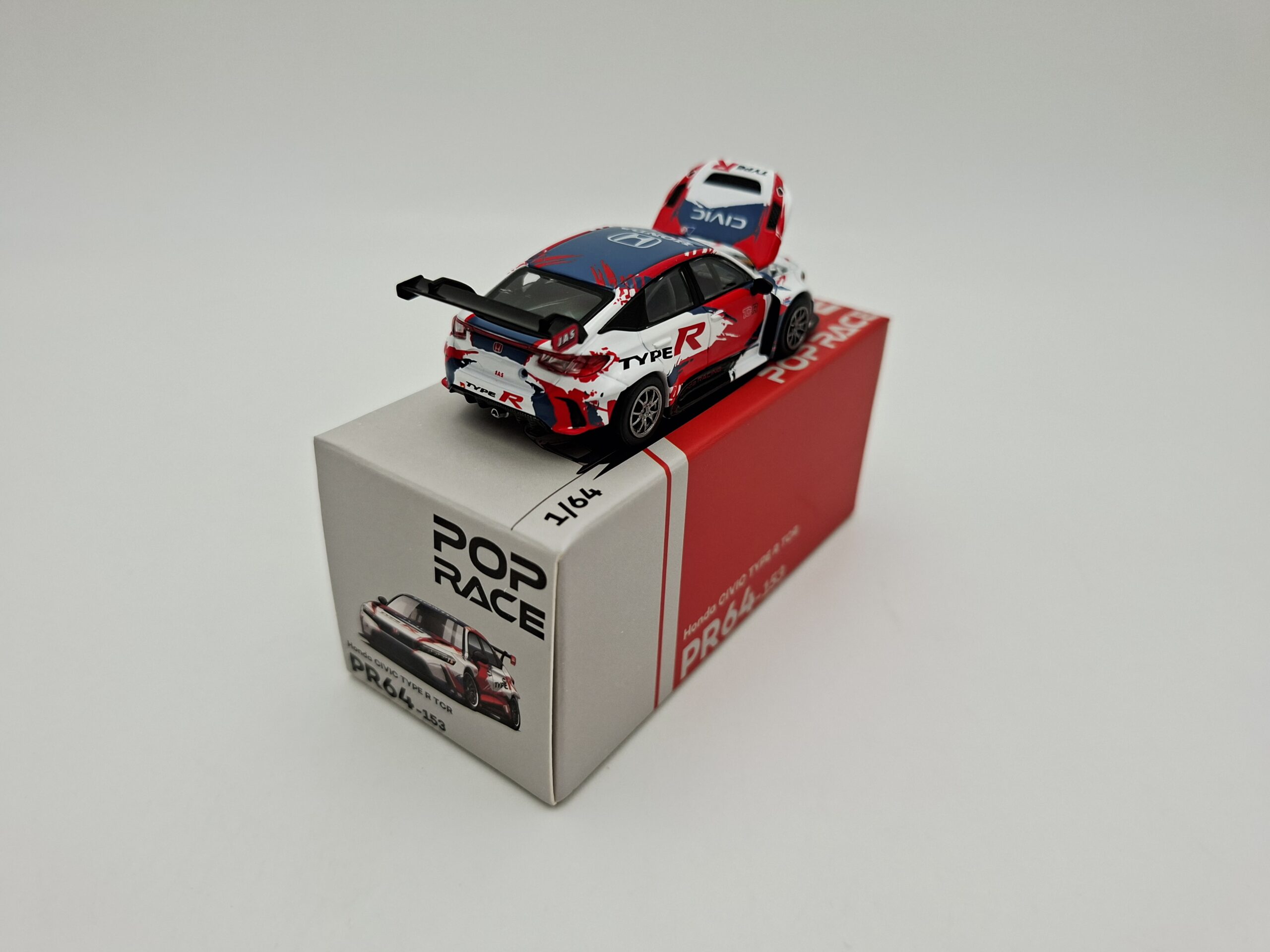 POP RACE 1:64 HONDA CIVIC TYPE R TCR NOVEDAD - Image 3