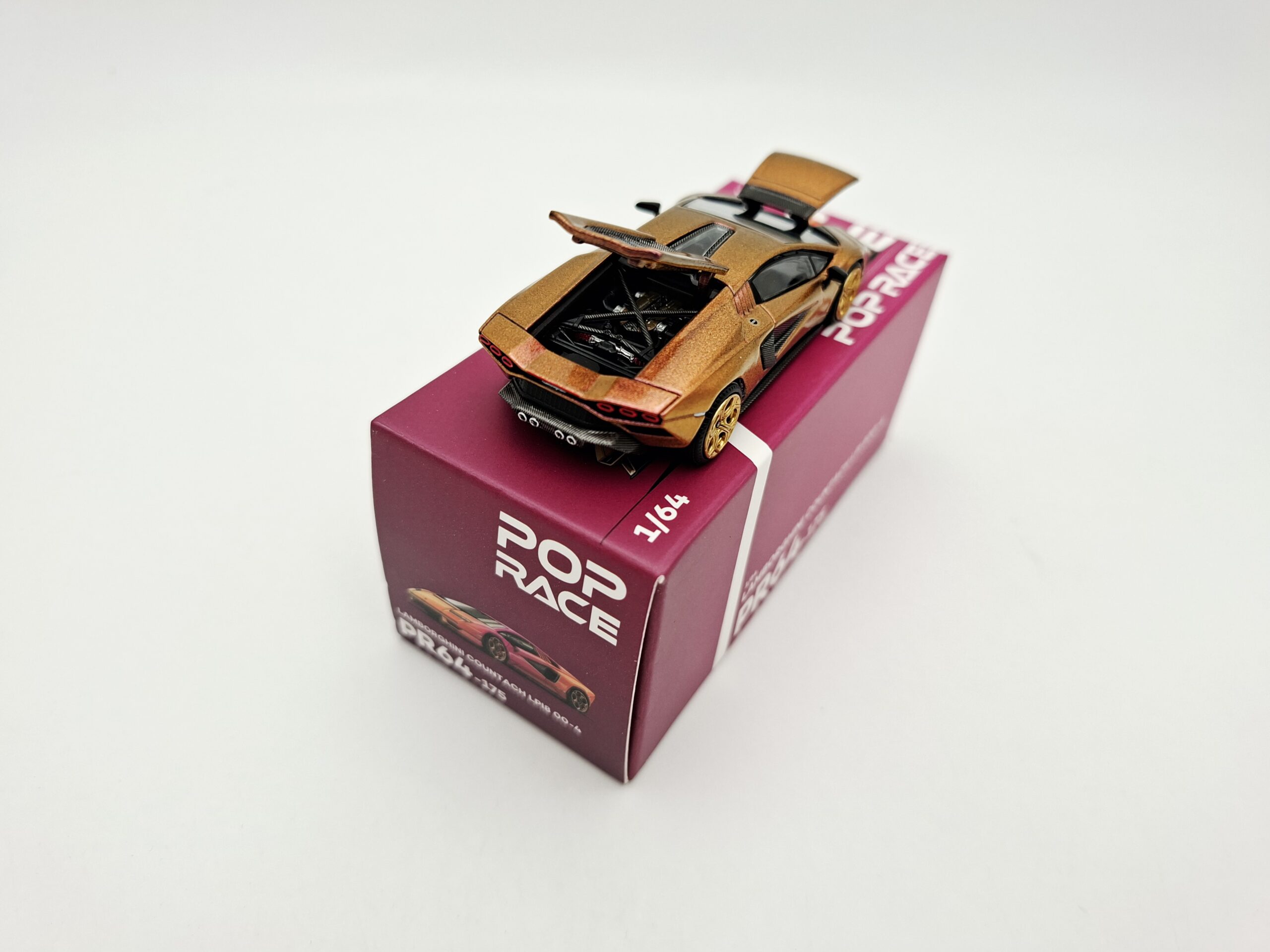 POP RACE 1:64 LAMBORGHINI COUNTACH LPI 800-4 NOVEDAD - Image 3