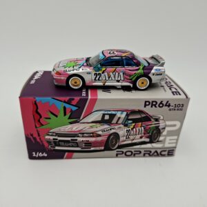 POP RACE 1:64 NISSAN GTR R34 AXIA RACING