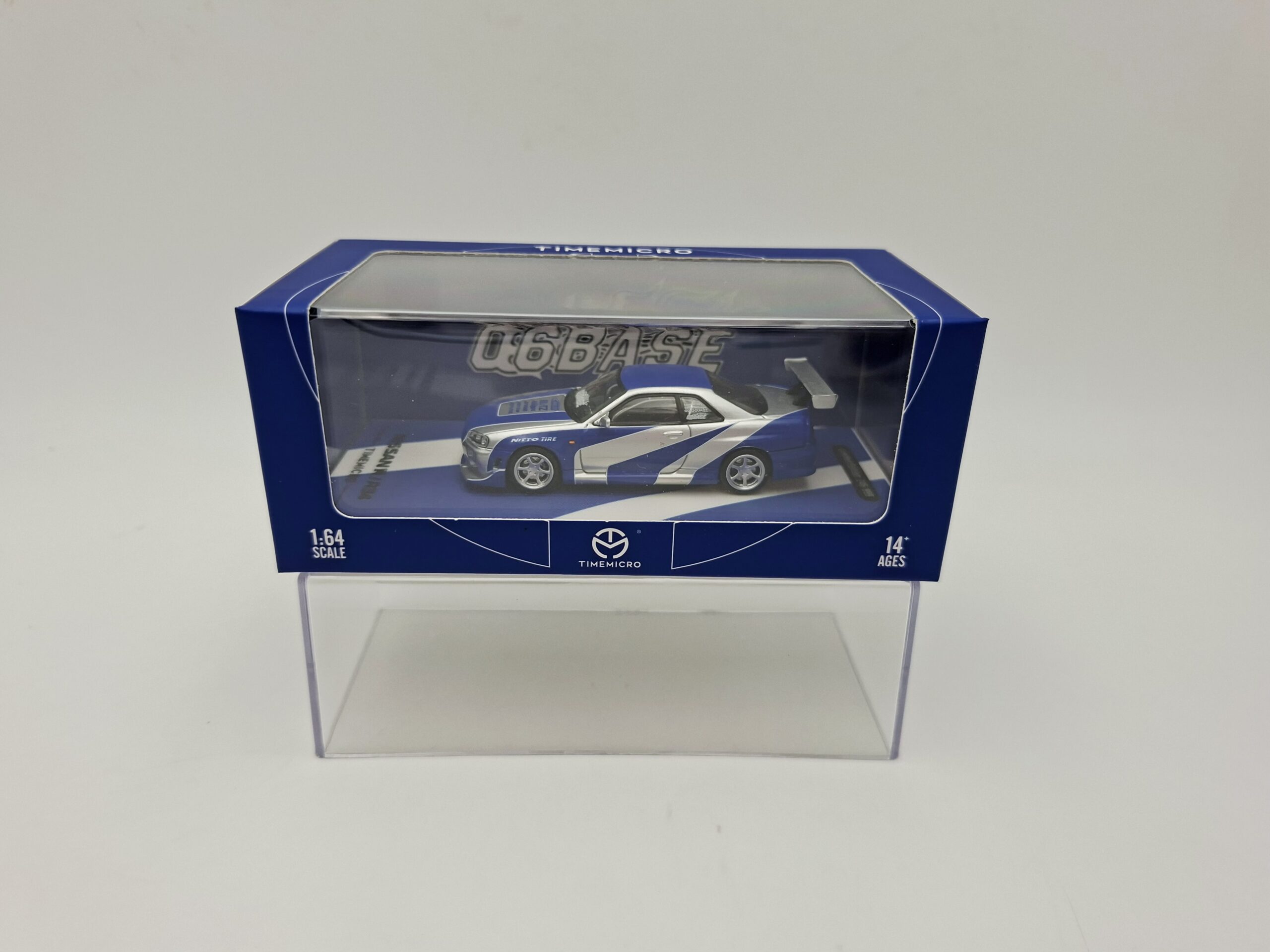 TIME MODEL 1:64 NISSAN SKYLINE GTR R34 NOVEDAD
