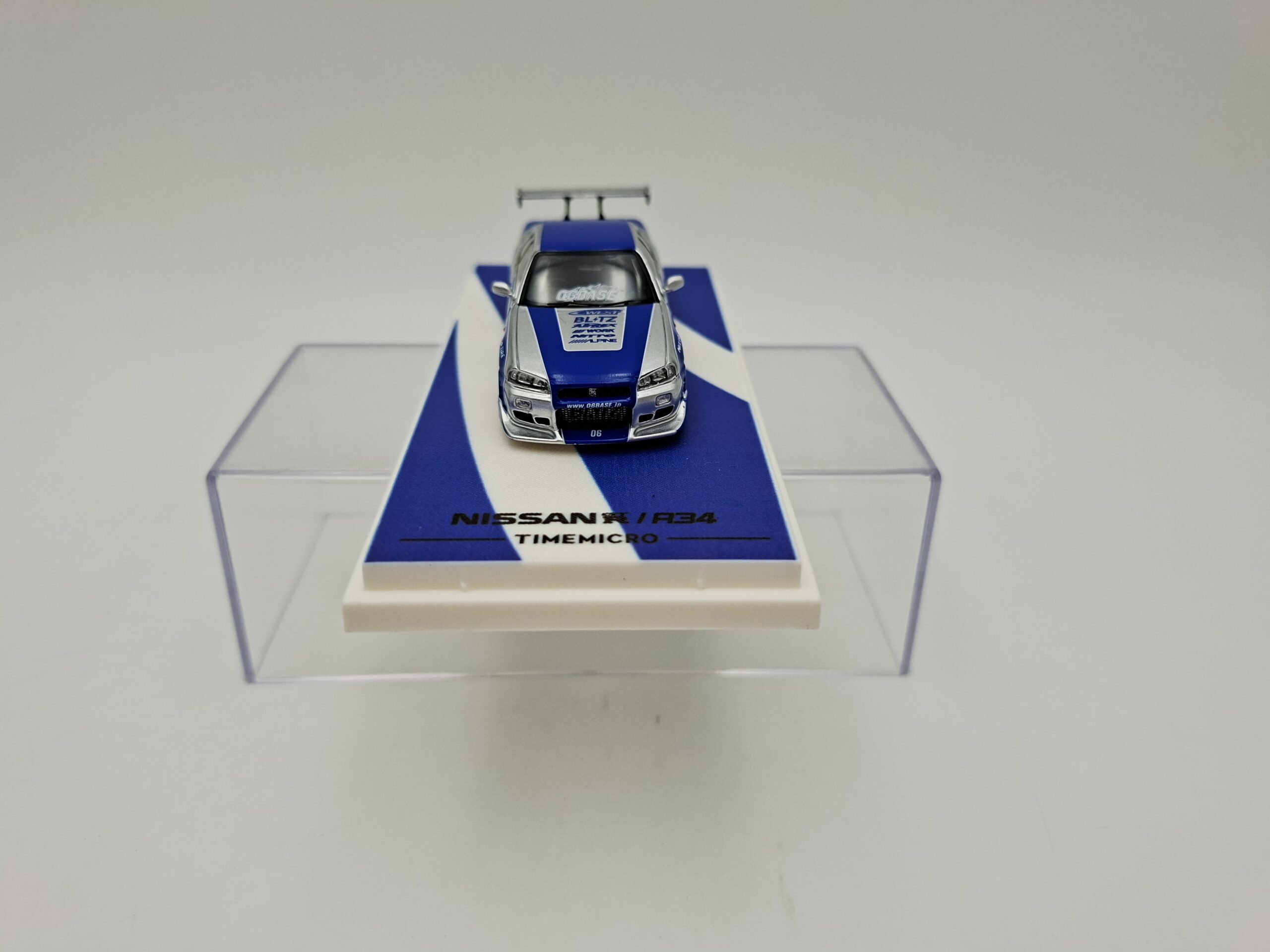 TIME MODEL 1:64 NISSAN SKYLINE GTR R34 NOVEDAD - Image 2