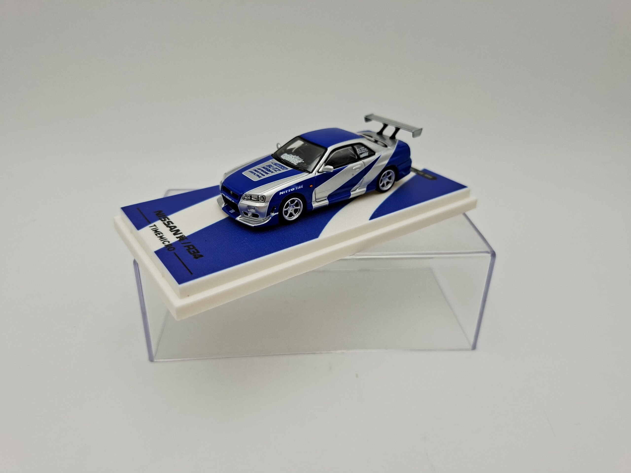 TIME MODEL 1:64 NISSAN SKYLINE GTR R34 NOVEDAD - Image 3