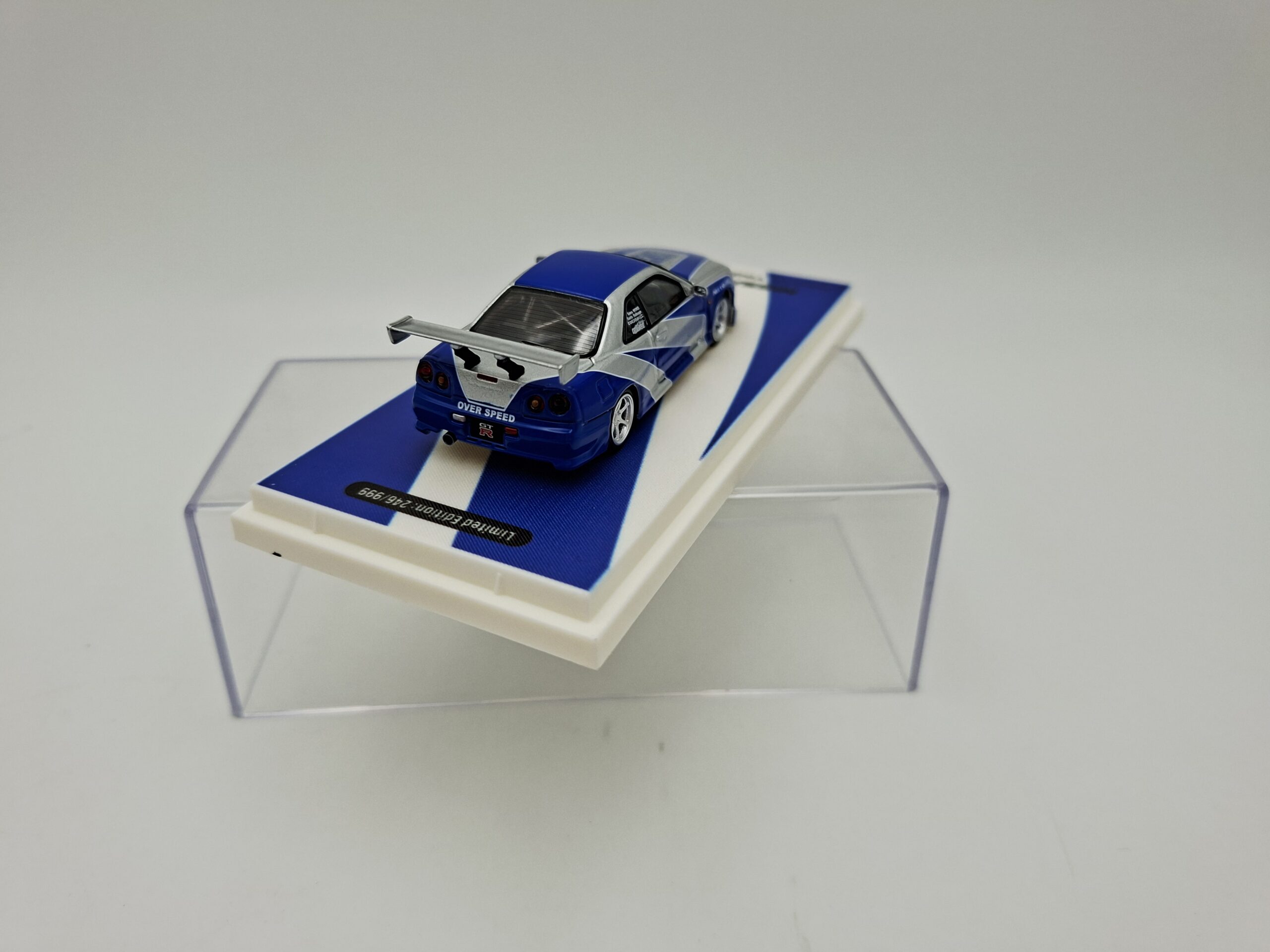 TIME MODEL 1:64 NISSAN SKYLINE GTR R34 NOVEDAD - Image 4