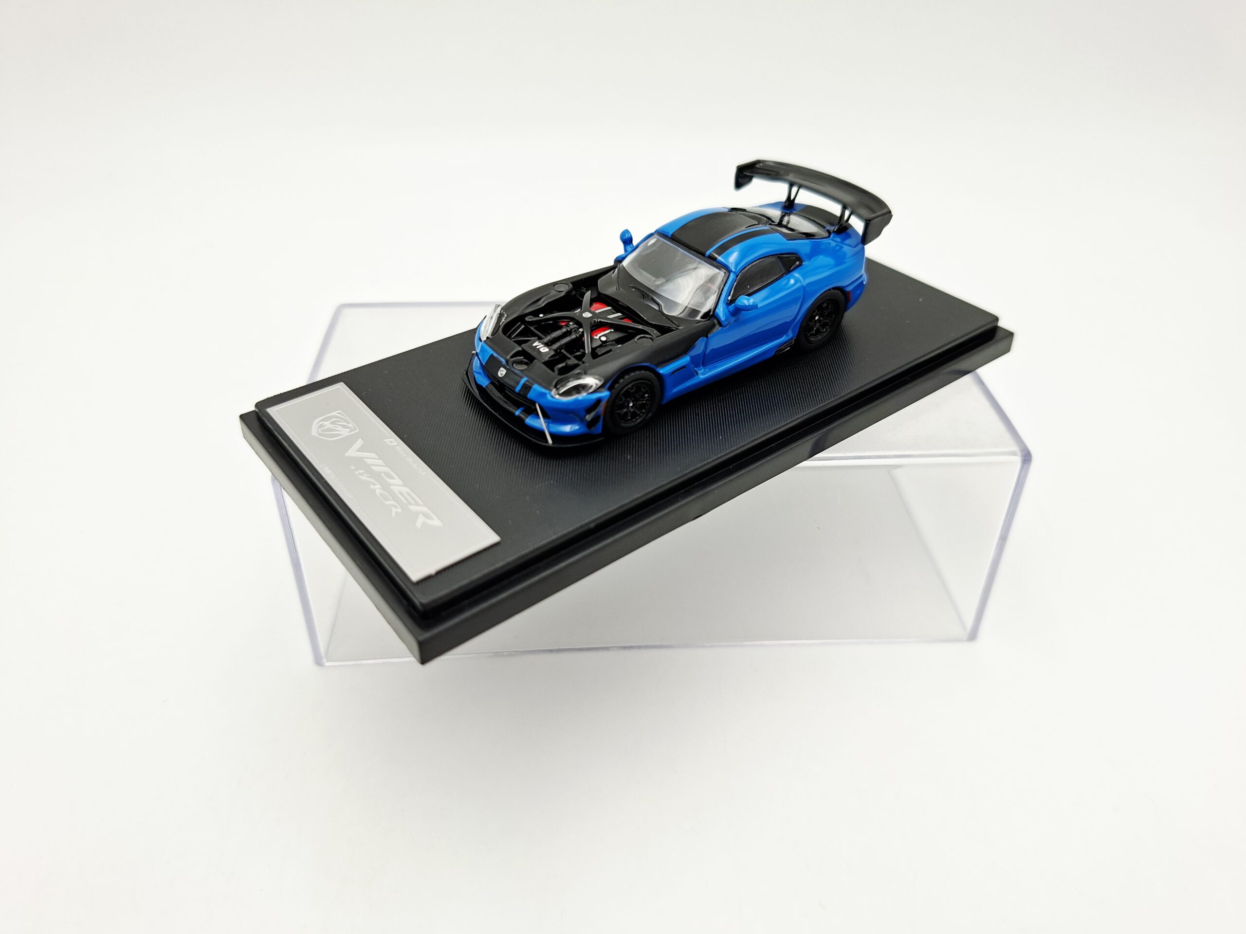 HONE MODEL 1:64 DODGE VIPER ACR BLUE NOVEDAD - Image 2