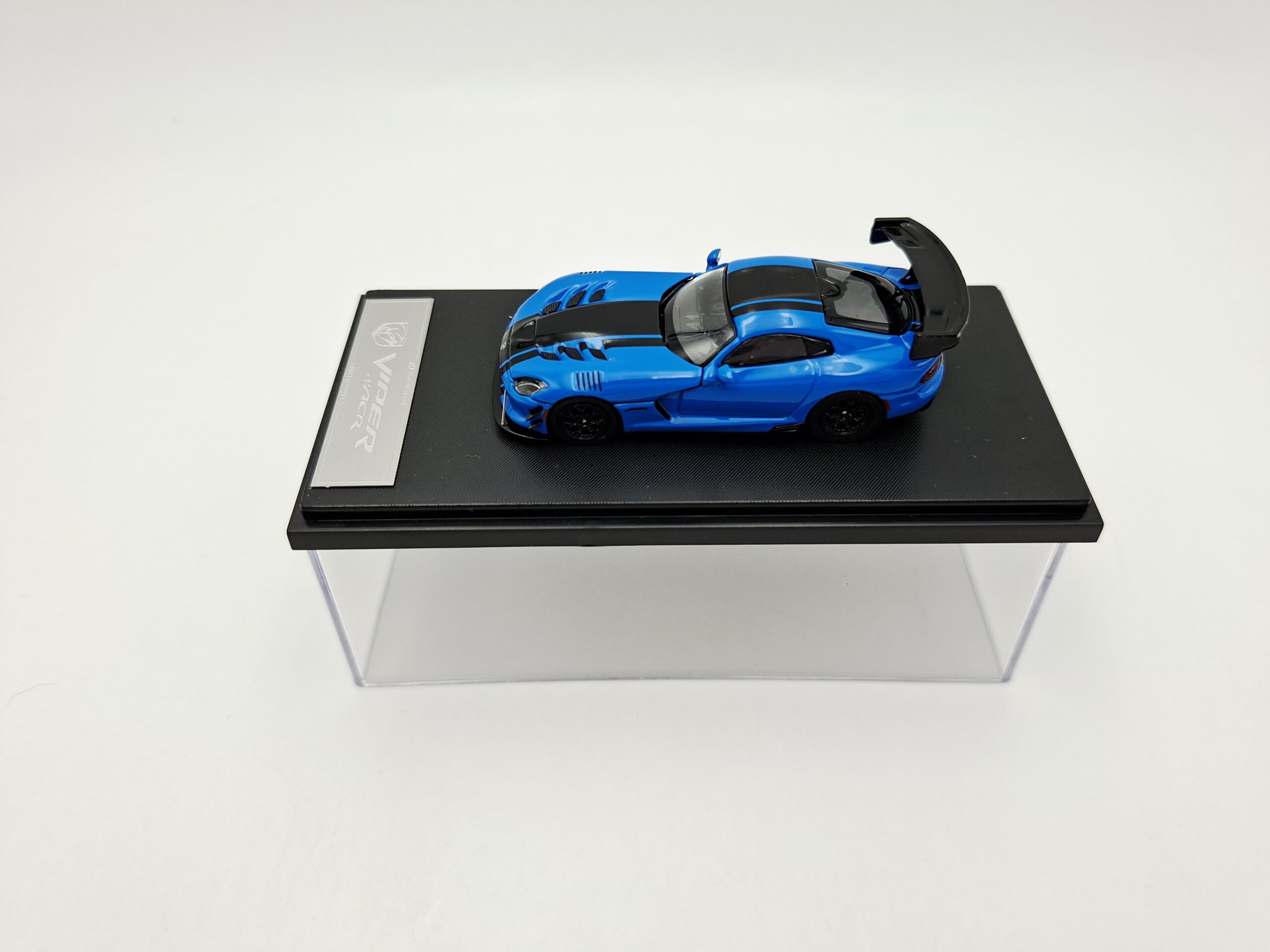 HONE MODEL 1:64 DODGE VIPER ACR BLUE NOVEDAD - Image 4