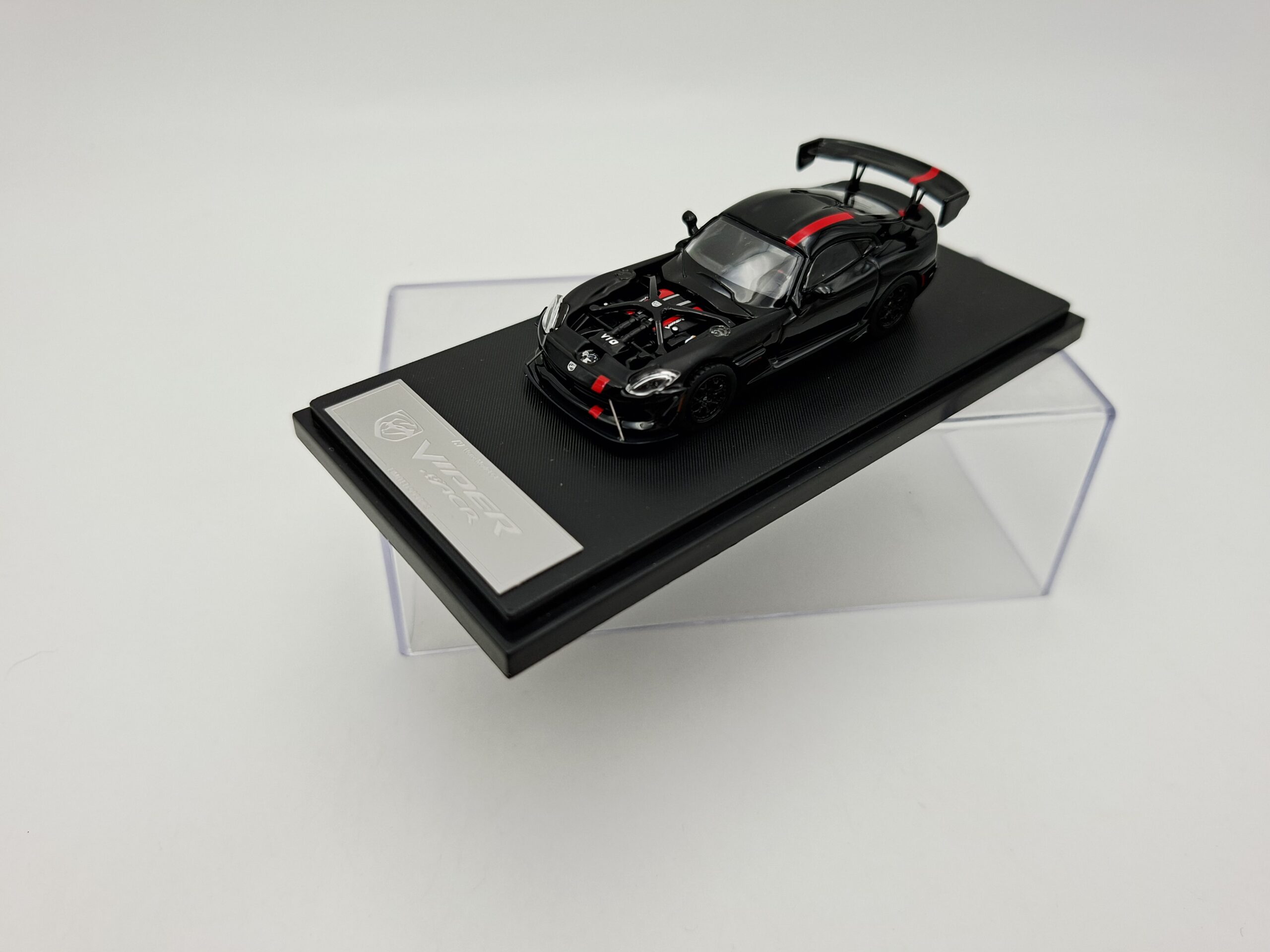 HONE MODEL 1:64 DODGE VIPER ACR BLACK NOVEDAD