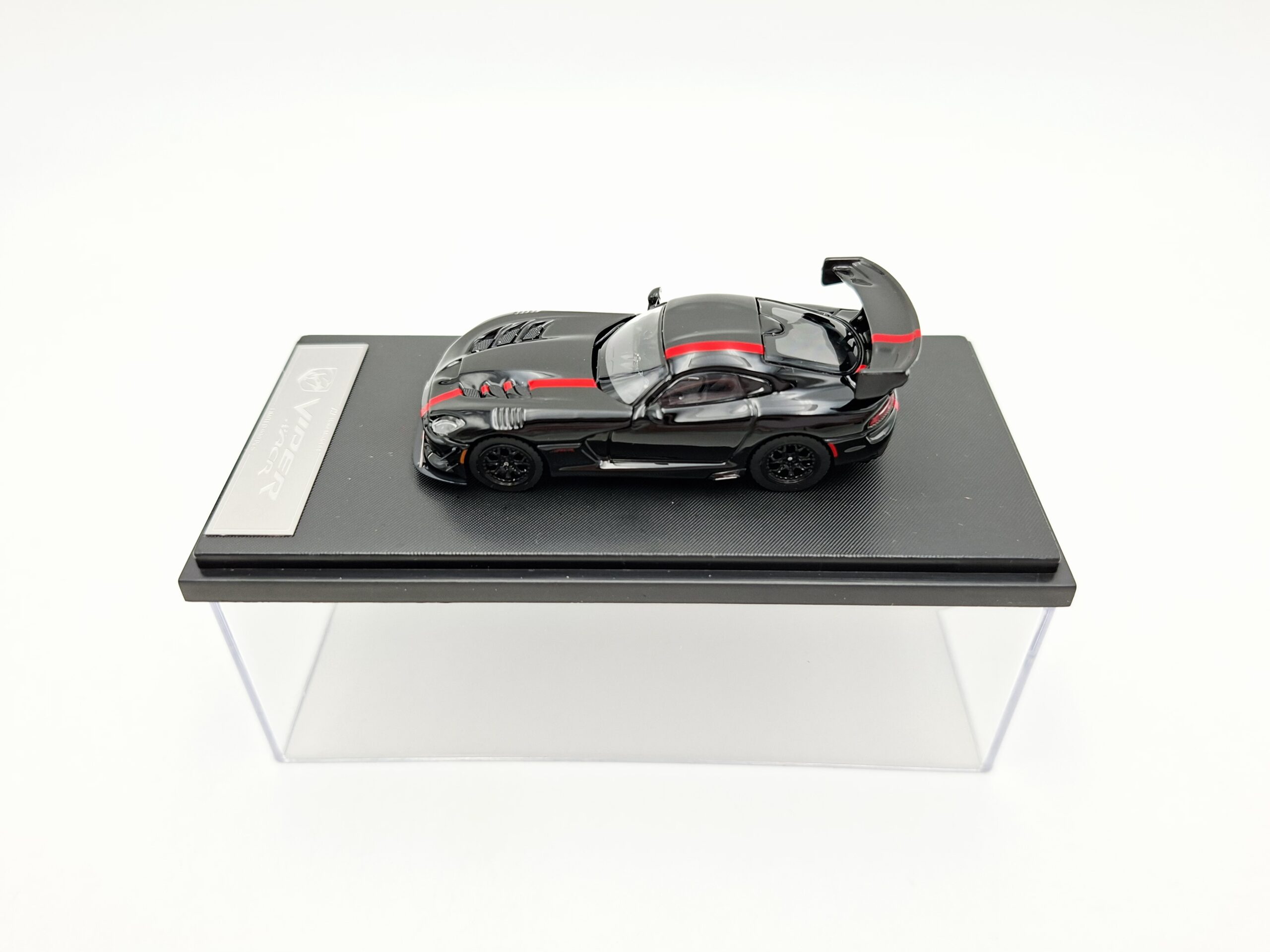 HONE MODEL 1:64 DODGE VIPER ACR BLACK NOVEDAD - Image 4