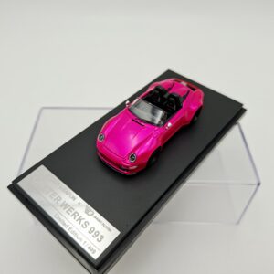 STREET WEAPON 1:64 PORSCHE GUNTHER WERKS FLASH PINK CONVERTIBLE NOVEDAD