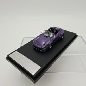 STREET WEAPON 1:64 PORSCHE GUNTHER WERKS DARK PURPLE CONVERTIBLE NOVEDAD