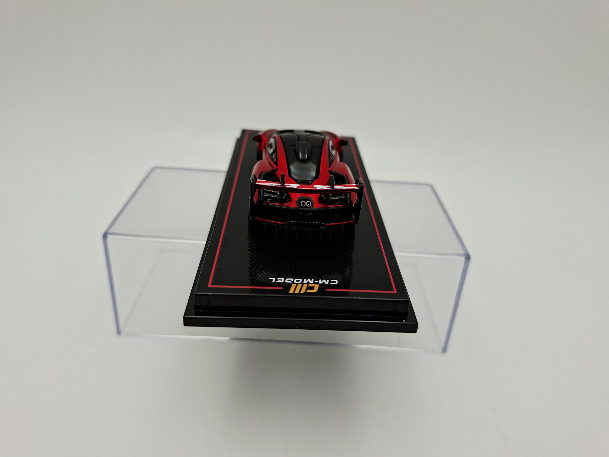 CM MODEL 1:64 MCLAREN SENNA GTR RED NOVEDAD - Image 4