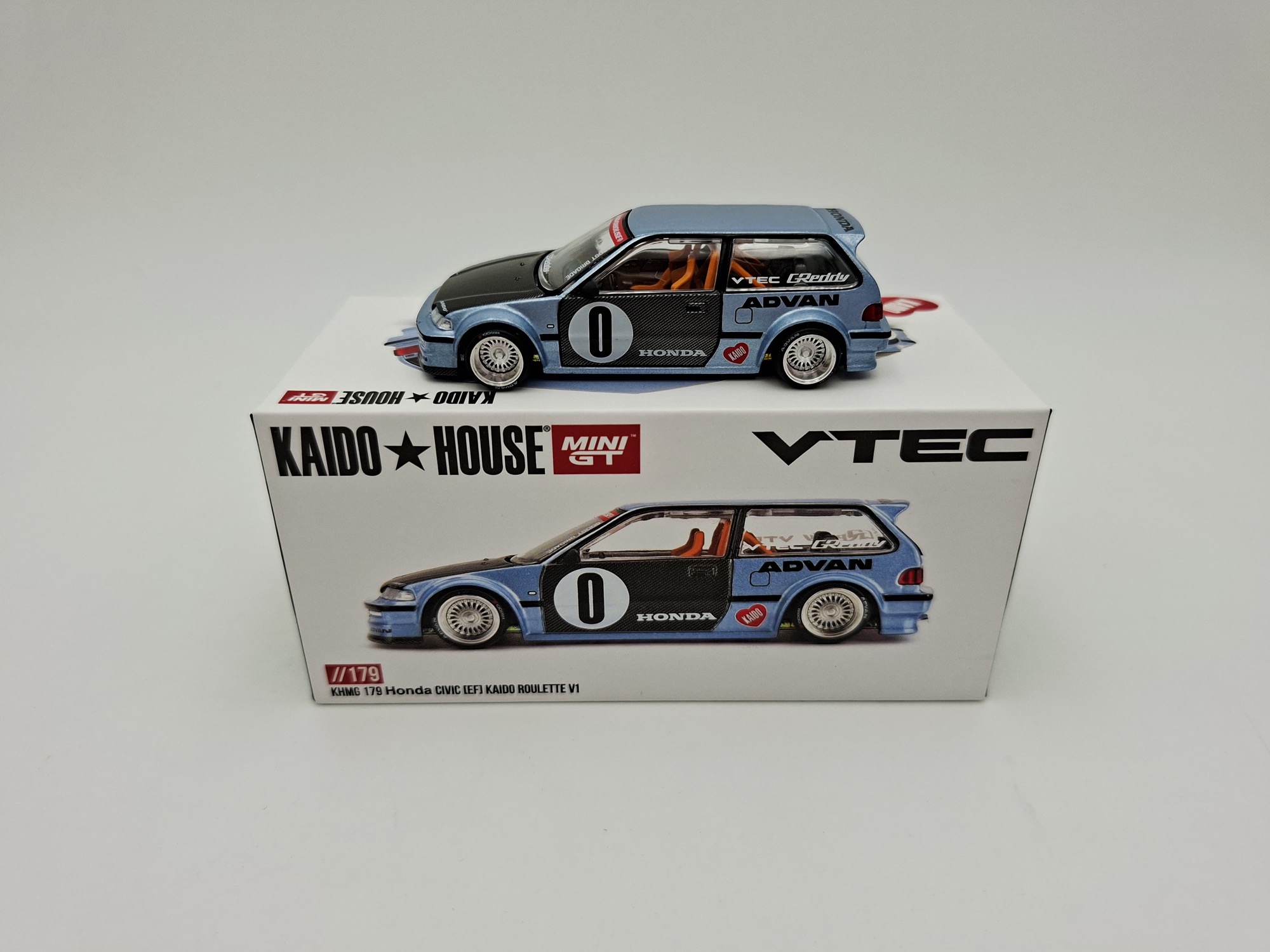 MINI GT 1:64 HONDA CIVIC EF KAIDO ROULETTE V1