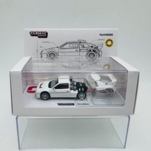 TARMAC WORKS 1:64 FORD RS200 WHITE