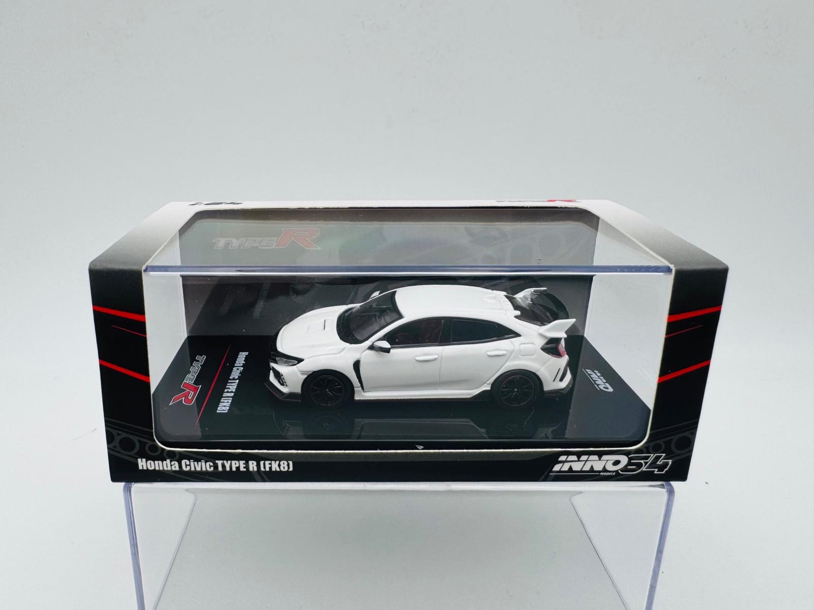 INNO MODELS 1:64 HONDA CIVIC TYPE R FK8 WHITE