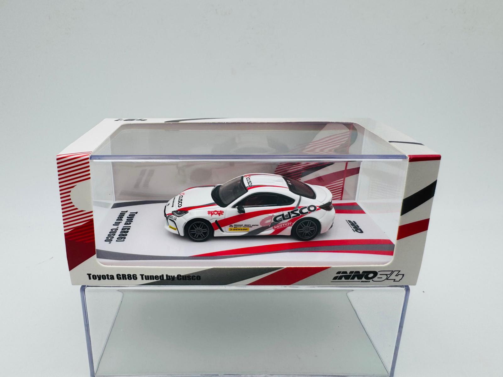 INNO MODELS 1:64 TOYOTA GR86 TUNED BY CUSCO