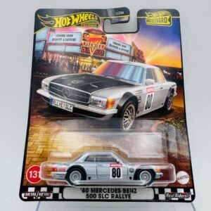 HOTWHEELS 1:64 MERCEDES 500 SLC RALLYE