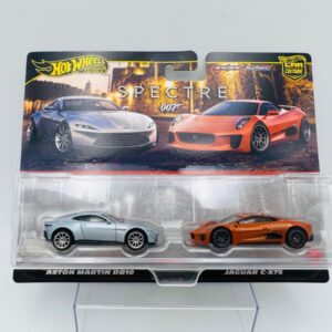 HOTWHEELS 1:64 SET ASTON MARTIN DB10 Y JAGUAR C-X75  NOVEDAD