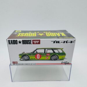 MINI GT 1:64 KAIDO DATSUN 510 WAGON OG FLOW YELLOW 164