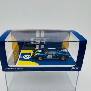 FINDCLASSIC 1:64 FORD GT40 MK1 N6 BLUE