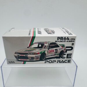 POP RACE 1:64 NISSAN SKYLINE GTR R32 CASTROL