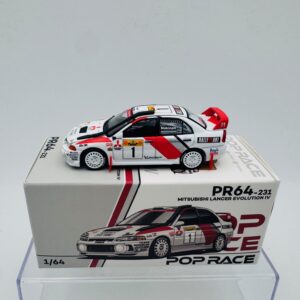 POP RACE 1:64 MITSUBISHI LANCER EVOLUTION IV