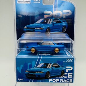 POP RACE 1:64 NISSAN GTR BNR 32