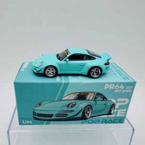 POP RACE 1:64 PORSCHE RWB 997 TIFFANY