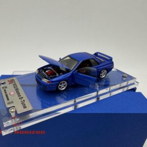 FOCAL HORIZON 1:64 NISSAN GTR R32 NISMO BAYSIDE BLUE