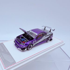 FOCAL HORIZON 1:64 NISSAN R34 HOHES GIFTED MODIFIED VIOLET STORM
