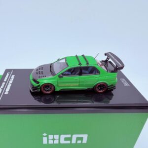 IHCM 1:64 MITSUBISHI LANCER EVO IX PARROT GREEN