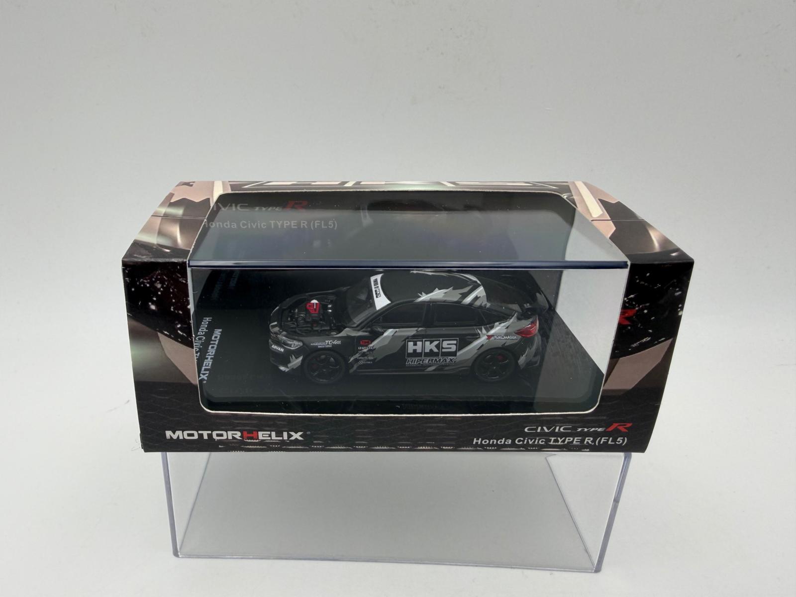 MOTORHELIX 1:64 HONDA CIVIC TYPE R HKS