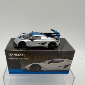 TARMAC WORKS 1:64 KOENIGSEGG JESKO ATTACK SILVER